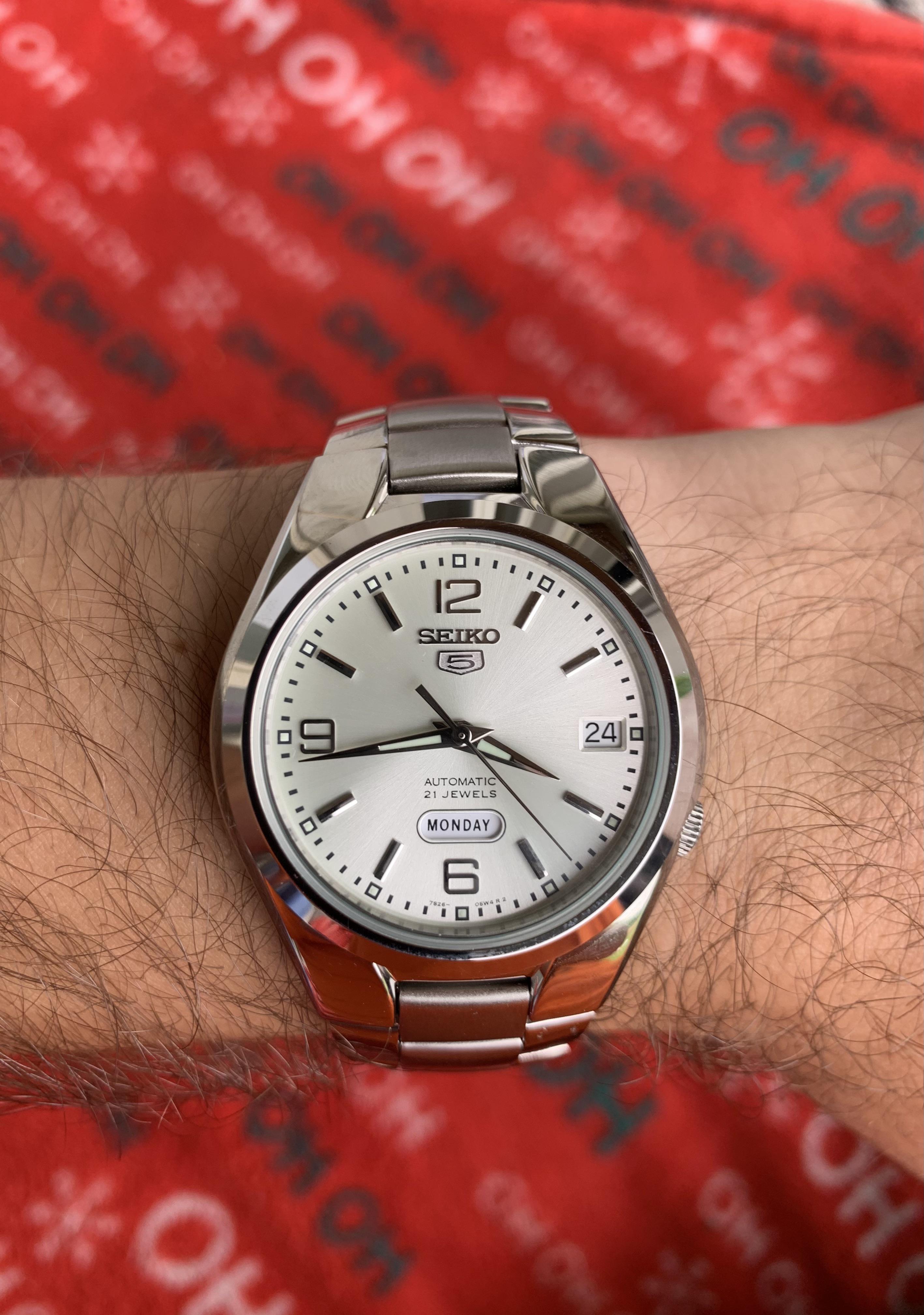 Just bought my first Seiko 5. Any thoughts? (Seiko 5 7s26-02f0) | Scrolller